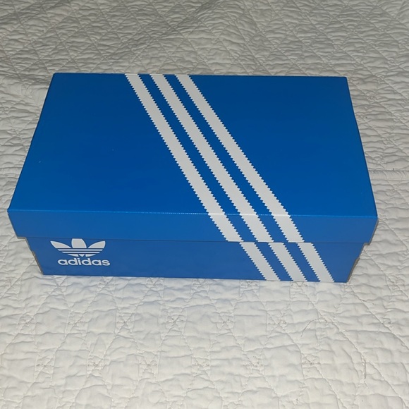 Adidas Original Men’s Samba OG Sneaker White/Black/Granite Size 8 and 5 1/2 - Picture 12 of 16